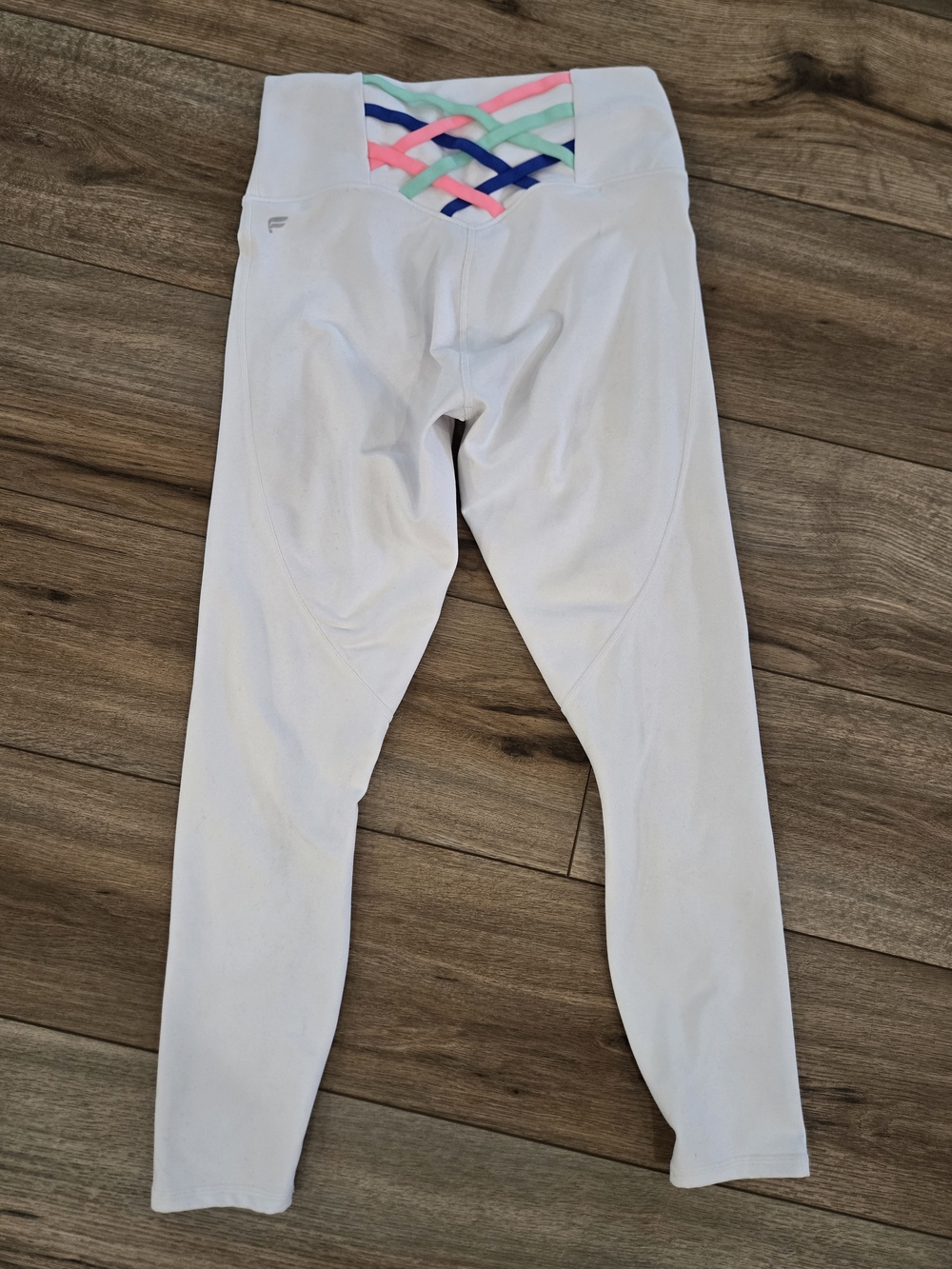 Fabletics Powerhold White Leggings